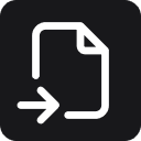 Convert To File icon